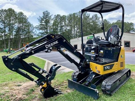 john deere mini 17g excavator trailer loading|17g mini excavator for sale.